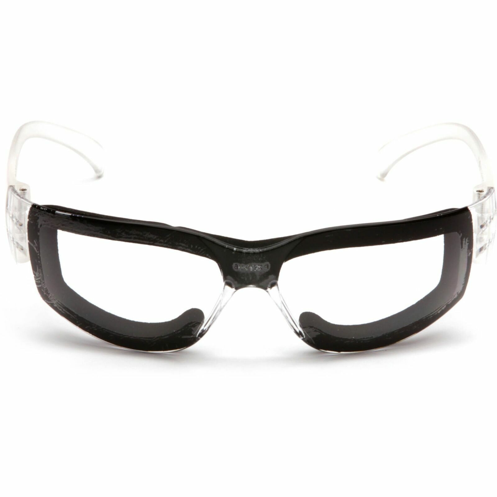 Pyramex Foam Lined Safety Glasses with Clear Anti-Fog Lens, S4110STFP 1/Pair