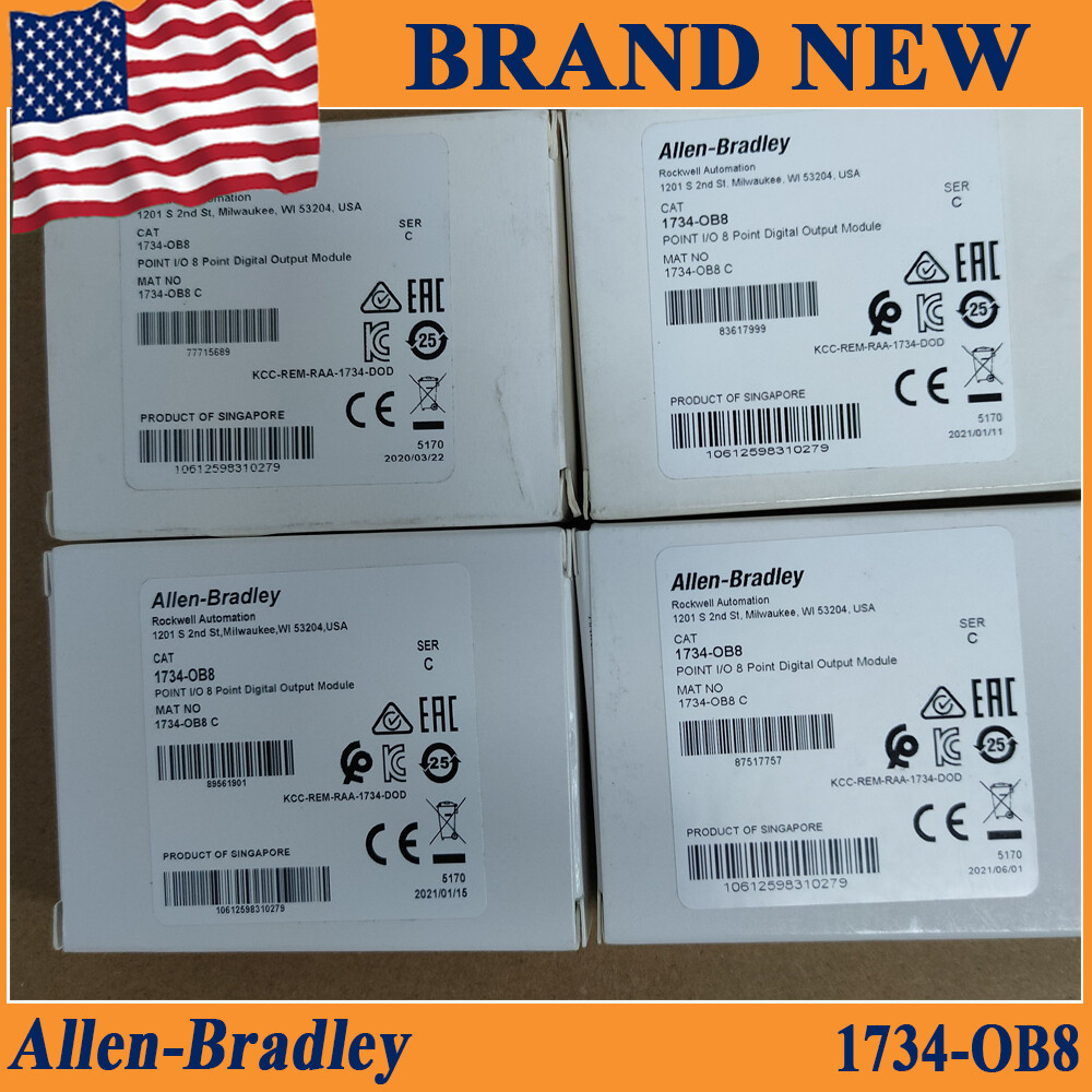 Allen-Bradley 1734-OB8 Point I/O Digital Output Module 1734-OB8 1734OB8 New