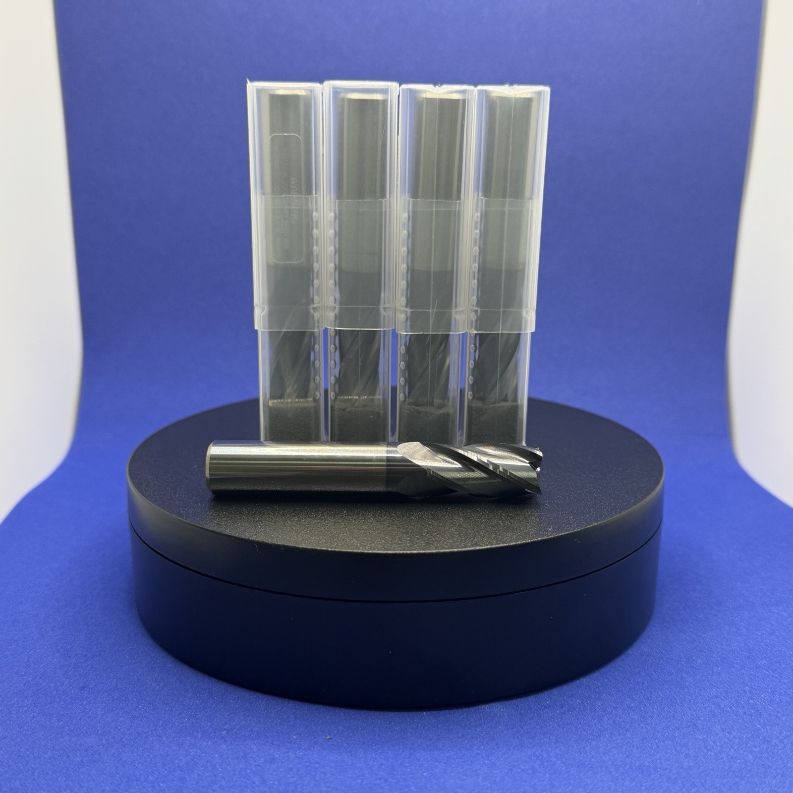 5 PCS 1/2″ 4 FLUTE CARBIDE END MILL – REGULAR LENGTH – TiALN COATED