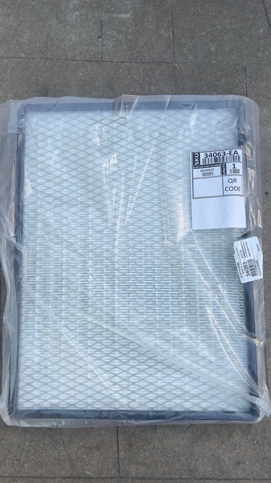 SPARE Merv13 Filter for Delta HPL3 34063-EA Air Purifier Replacement OEM New