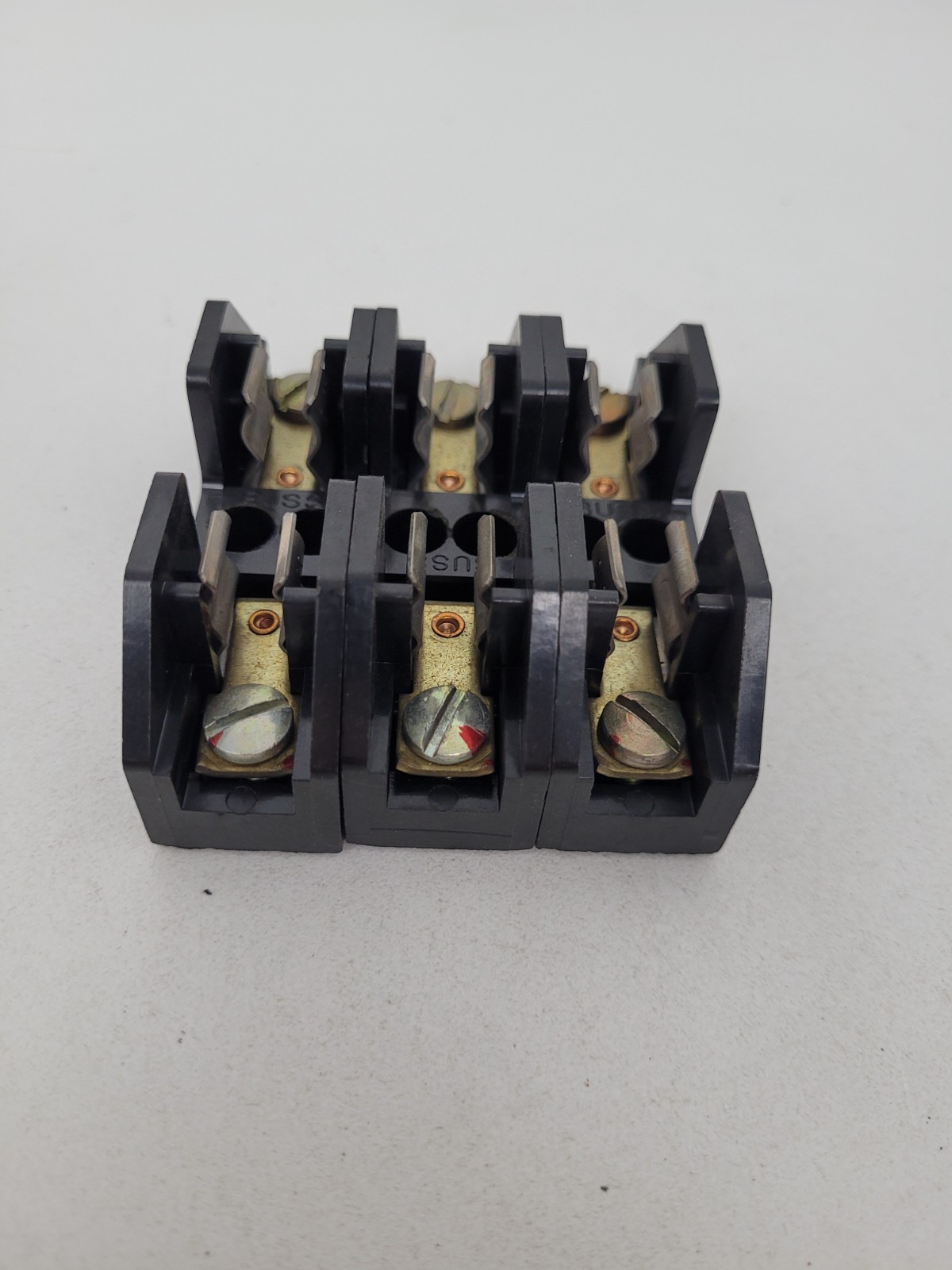 Lot of 3 – 2807 Bussmann 30 Amp 600V Fuse Holder – Next Day Option