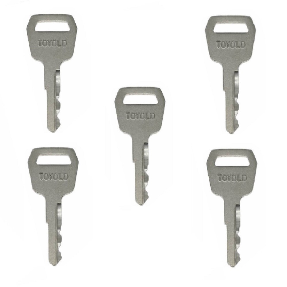 (5) Toyota Forklift Ignition Keys fits Older Models 511416 – Ships Free!