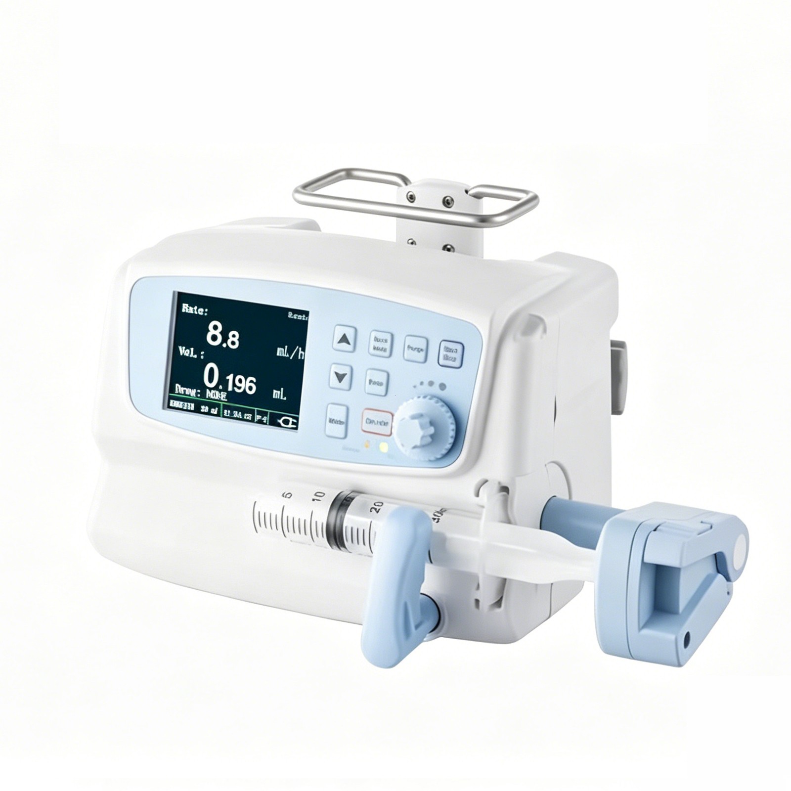 TCI Syringe Pump High-Precision Portable w/ Real-Time Alarm, Clinical Use
