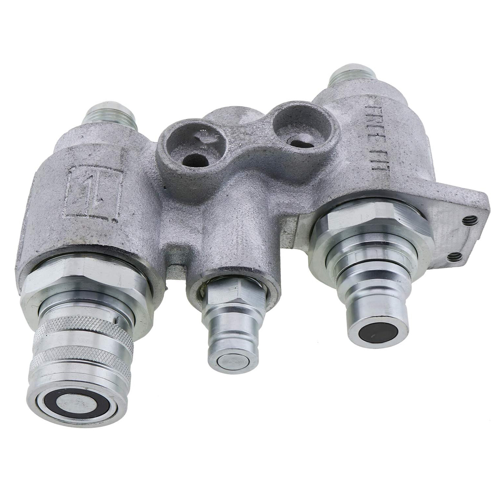 Hydraulic Flat Face Quick Coupler for 4BD4FH Manifold Saturn Block Bobcat
