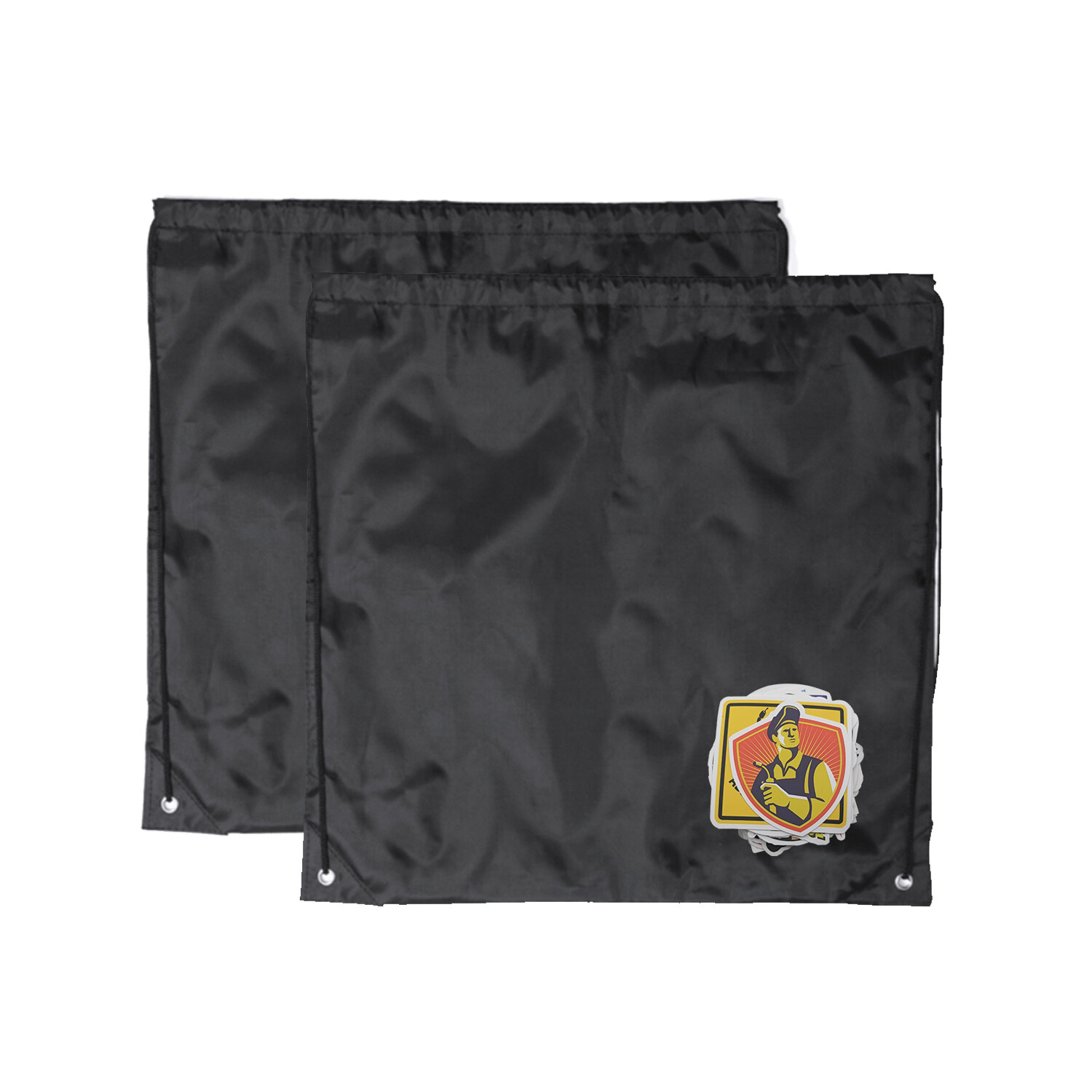 2pk XL Welding Helmet Bag Mask Hood Storage Carrying Bag 15 1/2inch x 19 1/4inch