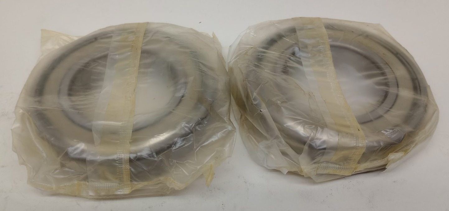 Nachi 6211ZZ Ball Bearing Deep Groove 55X100X21mm Double Shielded (Pack of 2)