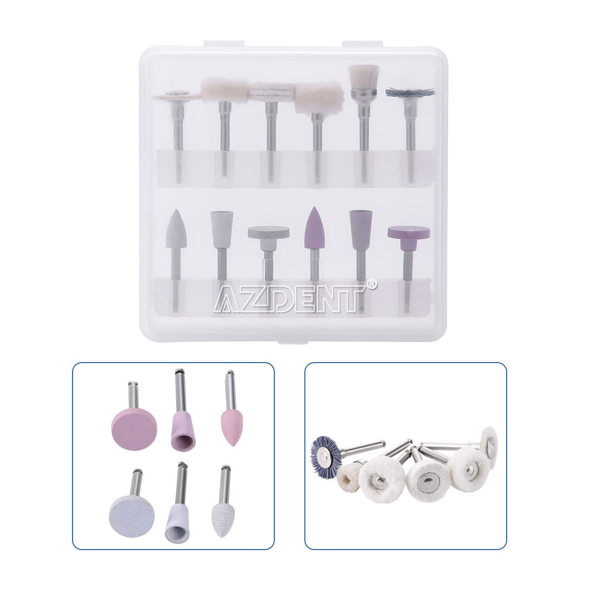 Dental Composite Polishing Kit RA 2.35MM For Composite Finishing and Polishing