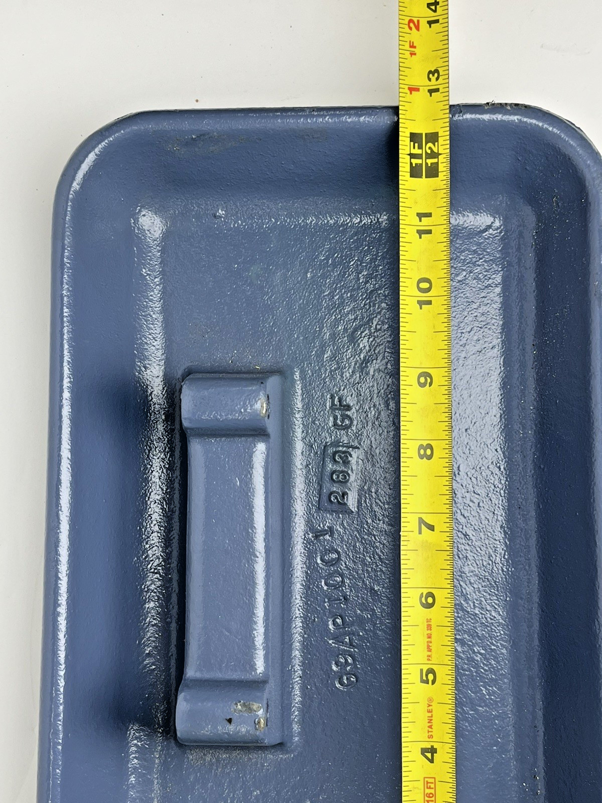 One Water Tray No. G9AP1001A01 283 GF for BALDOR No. 522 Grinder New Old Stock