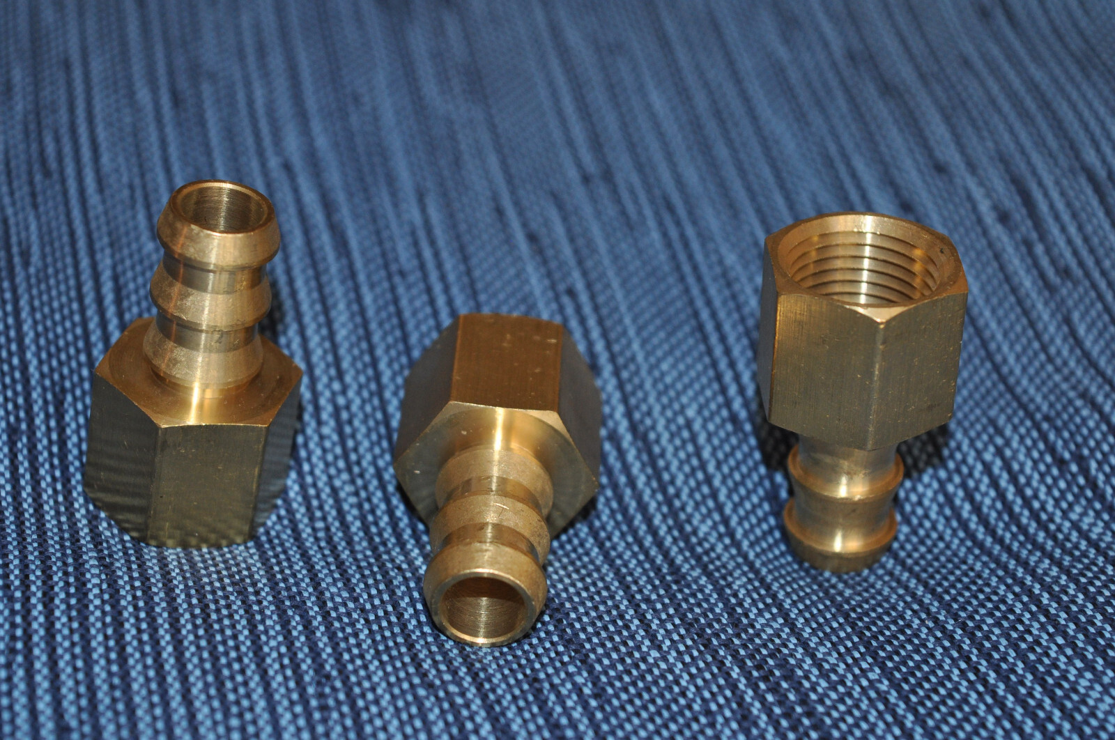 BRASS 1/2″ HOSE BARB 1/2″ NPT FEMALE THREAD AIR FUEL WATER