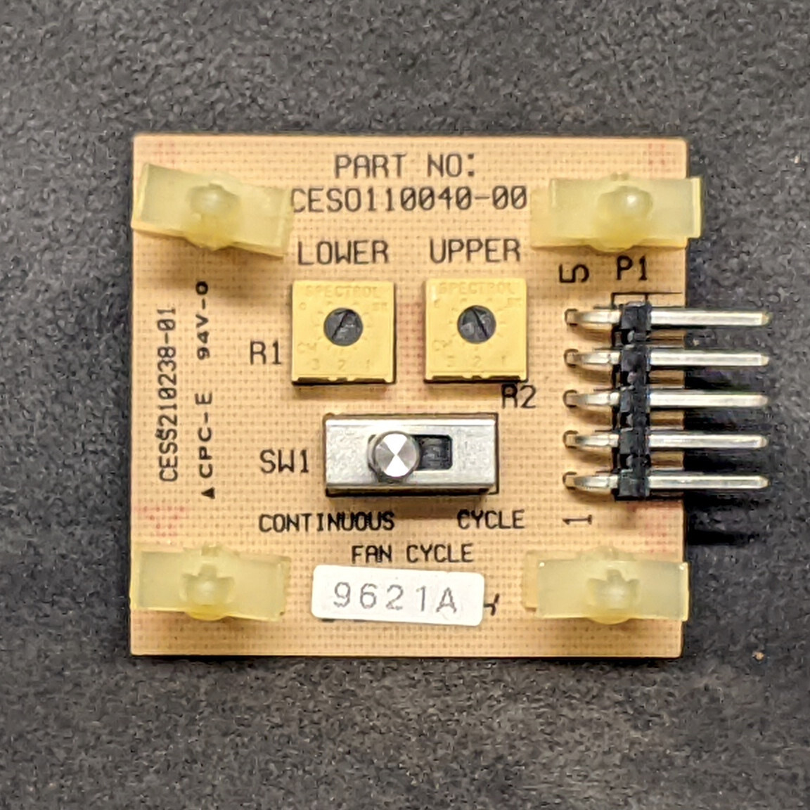 ~Discount HVAC~ CP-CESO11004000 – Carrier – Control Board for PTAC Units