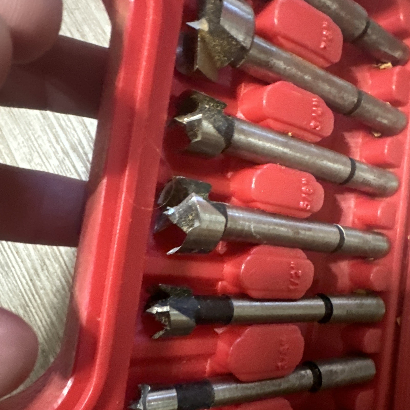 Hickory Woodworking 7 Piece Forstner Bit Set FBS-1007