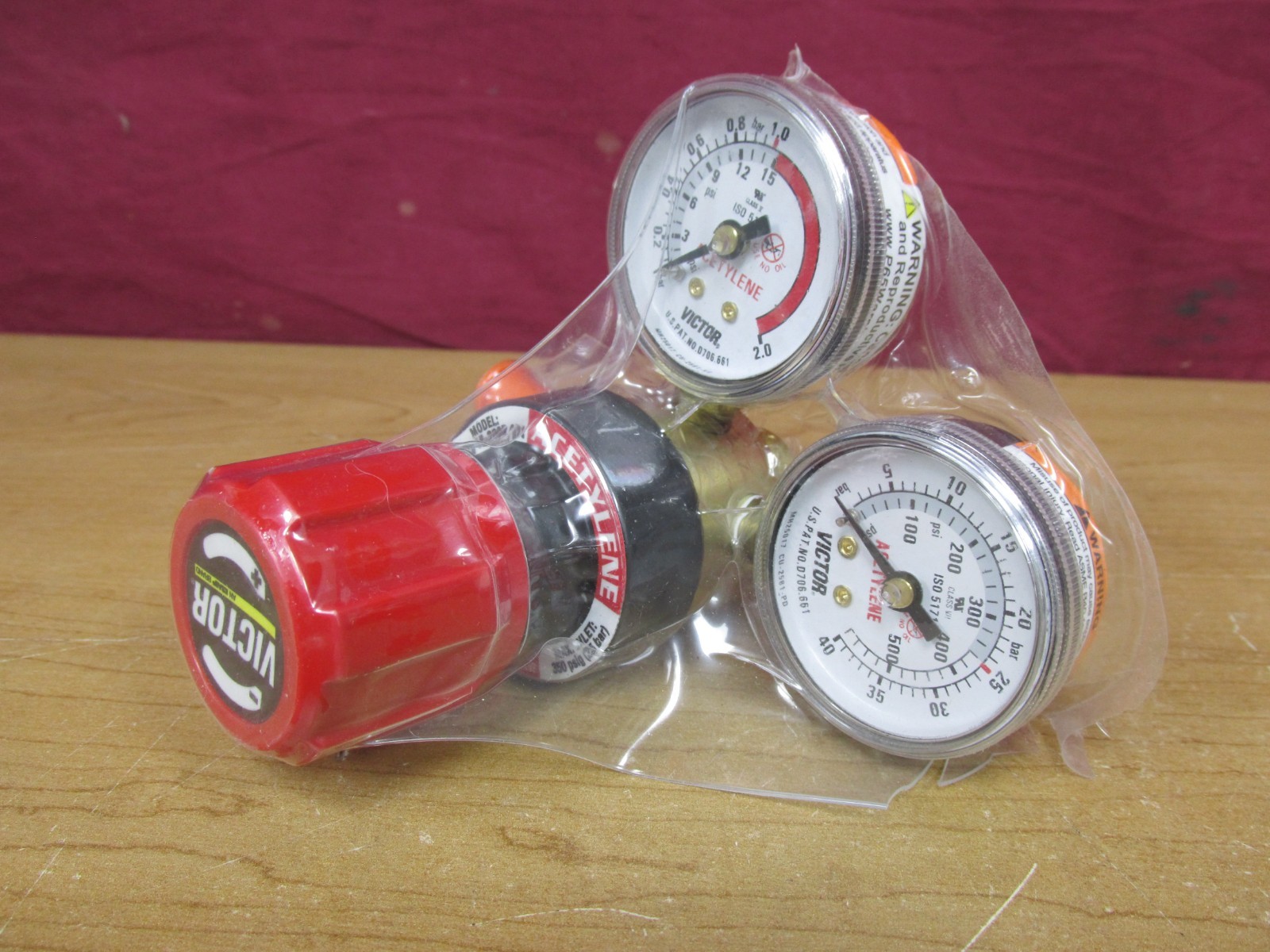 Victor G Series Regulator 0781-4240 Acetylene Regulator G150-15-200R *New Open*