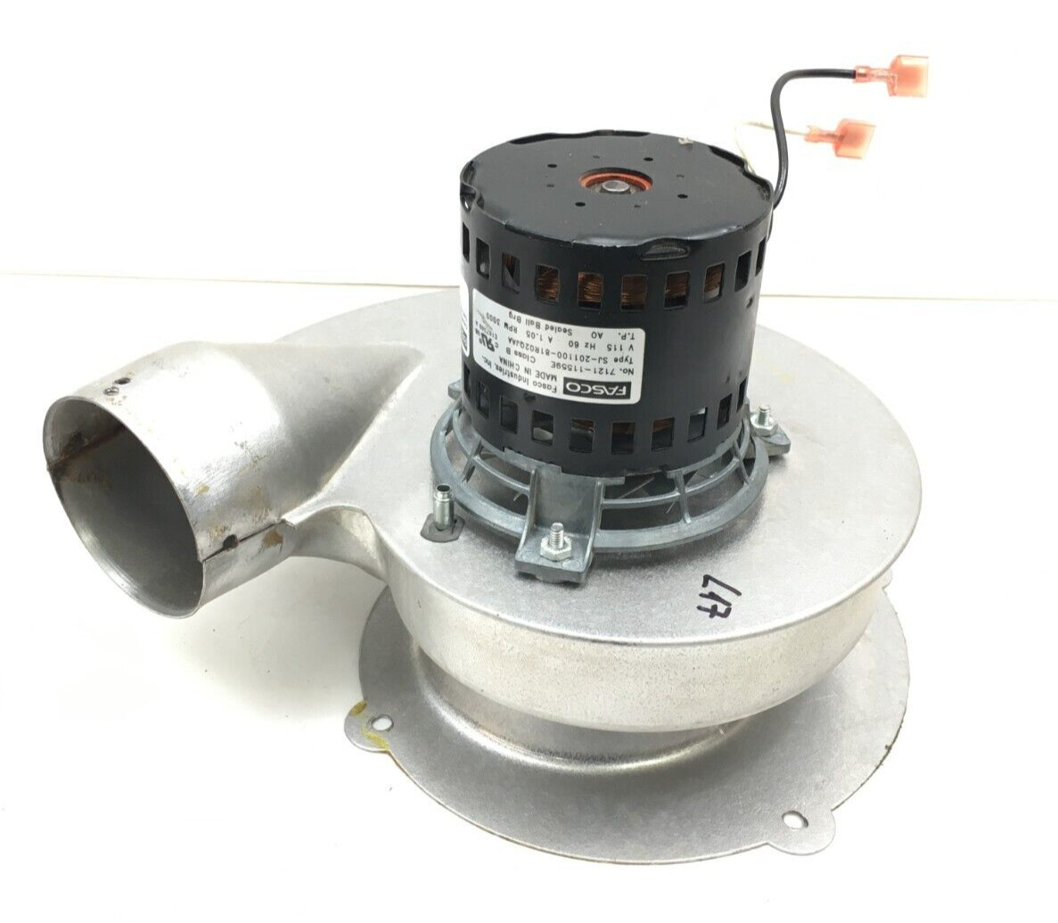 Rheem Ruud 70-101087-01 Fasco 7021-11559 Furnace Draft Inducer used, tested #L17