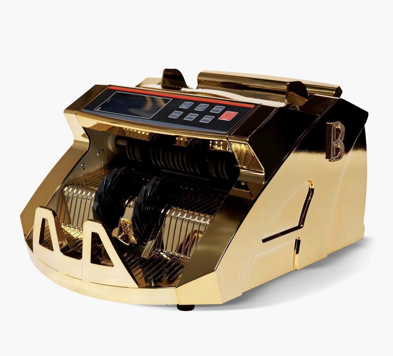 Upromax Gold Money Bill Dollar Counter UV/MG Detection + Counter Display NEW💰🔥