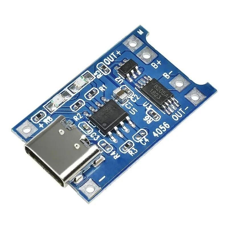 TP4056 18650 Lithium Battery Charger Module Type C Micro USB 5V 1A Board