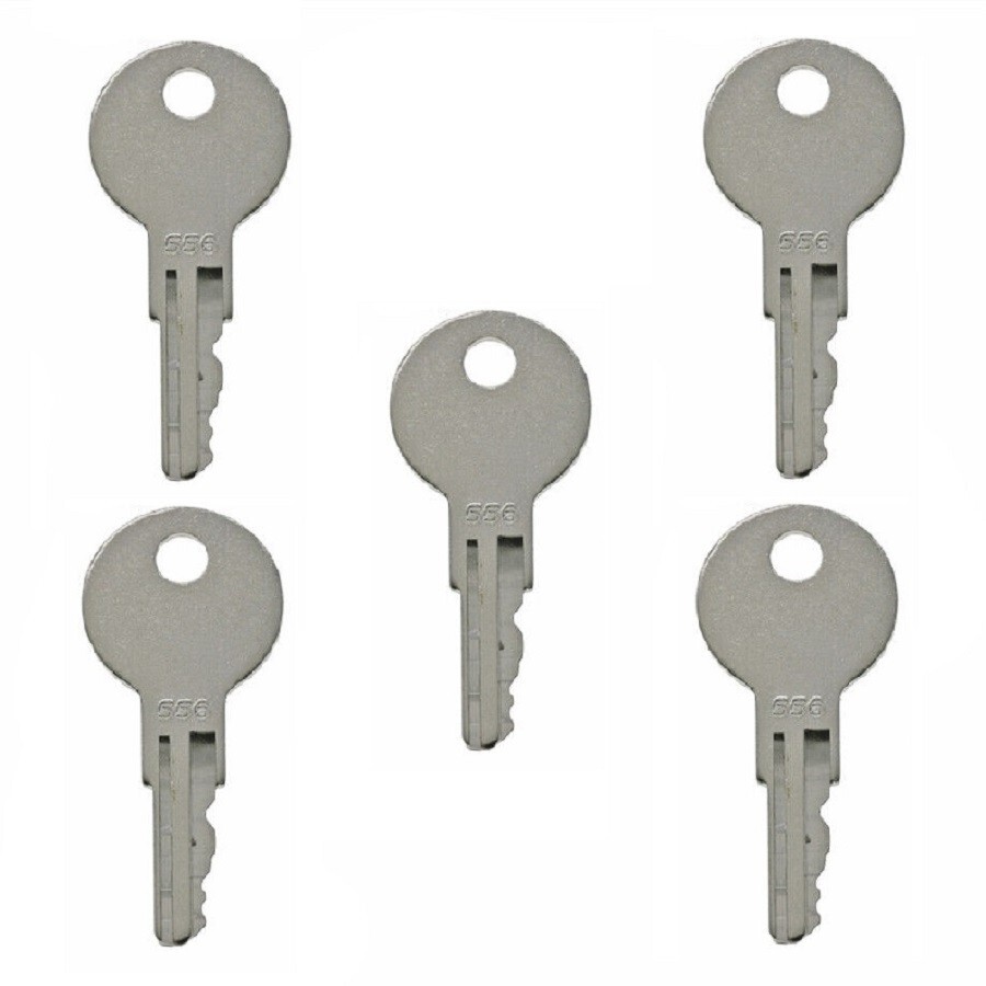 (5) Ford New Holland Gradall Hyster Lull Yale Forklift Ignition Keys PK556