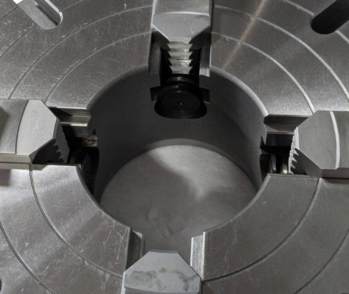 12″ Independent 4 Jaw Lathe Chuck D1-6 Mounting 3.74″ Through Hole 429-4126