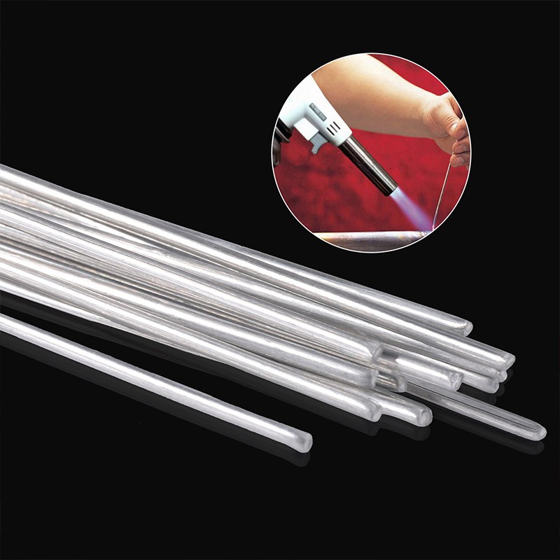 20Pcs Aluminum Brazing Solution Welding Flux-Cored Rods Low Temperature Wire