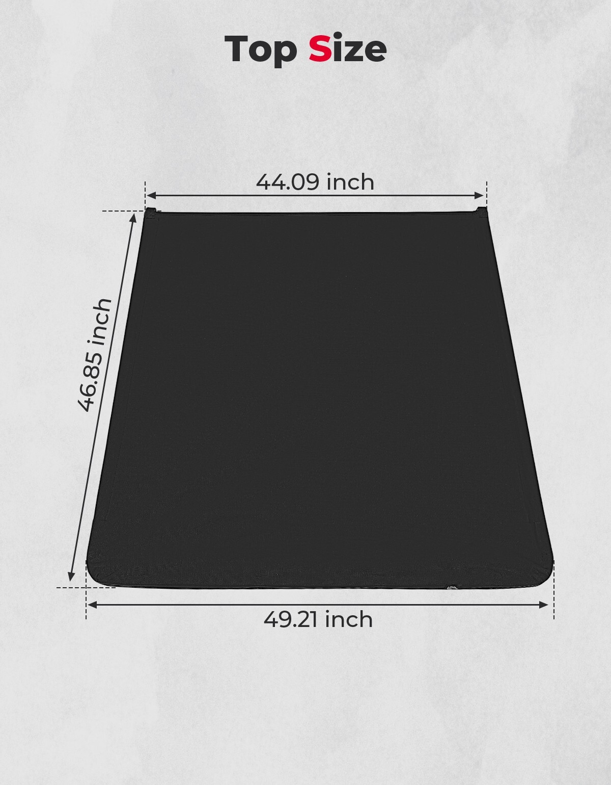 KEMIMOTO Tractor Canopy Top Mowers For John Deere Kubota 2″ x 2″ or 2″ x 3″ ROPS