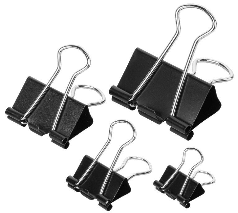 extra Binder Clips large paper Binder Clips 2 inch assorted medium small mini 13