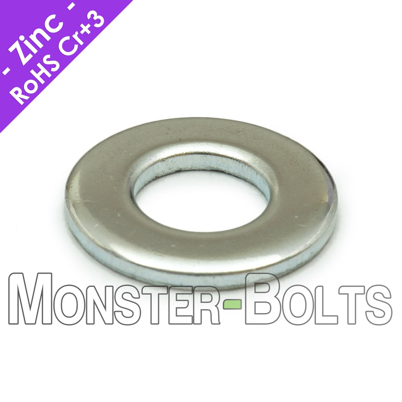 Flat Washer Zinc Plated 10.9 Steel DIN 125A 200 HV – M3 M4 M5 M6 M8 M10 M12
