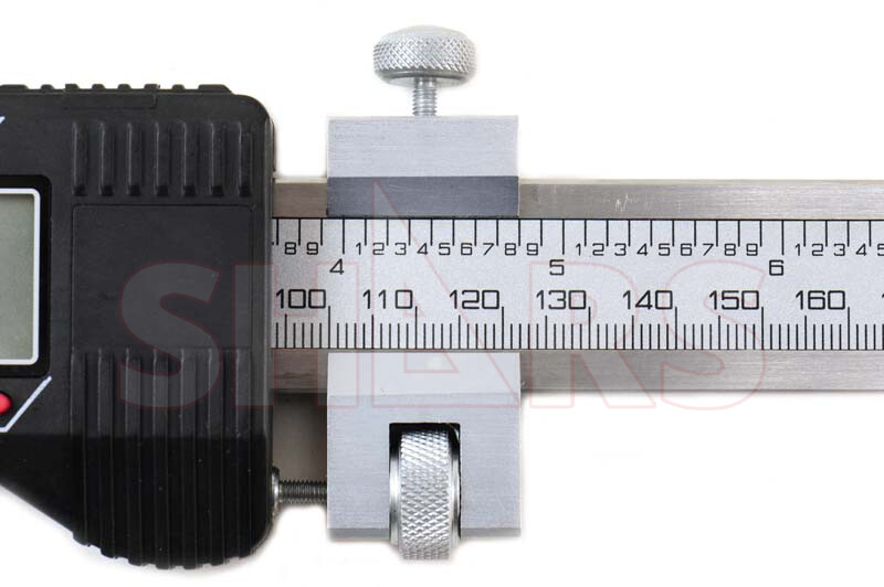 18″ 450mm INCH METRIC STAINLESS DIGITAL CALIPER .0005″ NEW R]