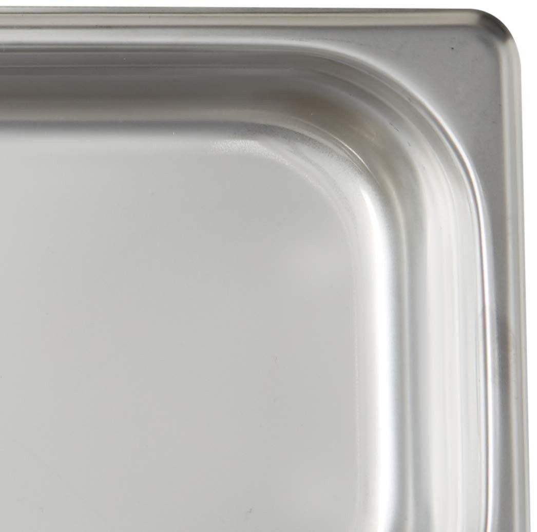 Winco SPJM-302 Anti-Jamming Steam Pan, 1/3 x 2 1/2-Inch, 24-Gauge