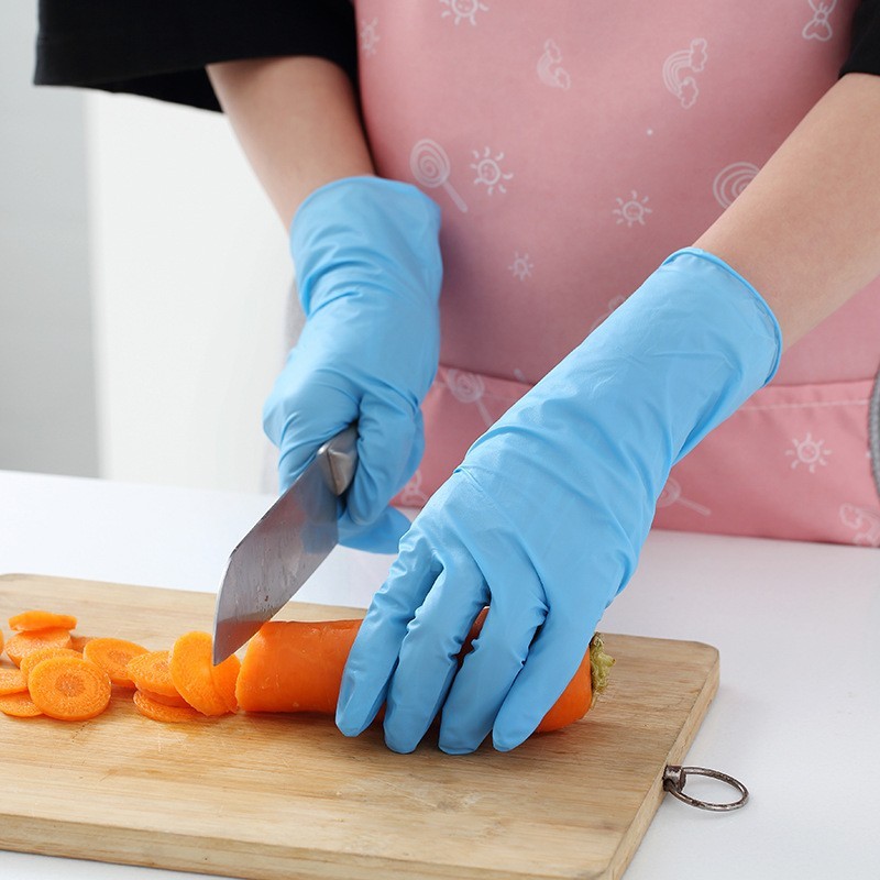 Disposable Nitrile Gloves 100pcs – Powder & Latex Free For Medical & Home Use