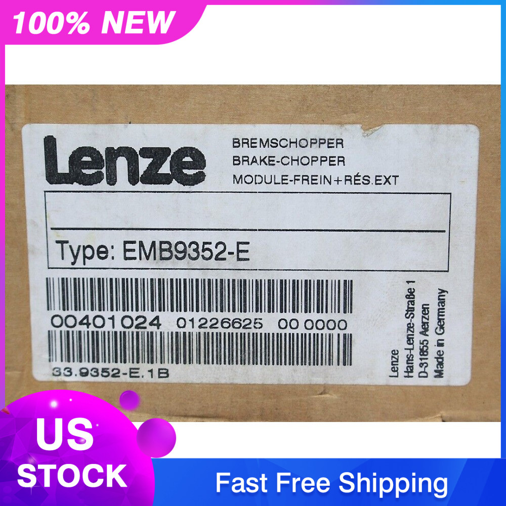 1PC NEW EMB9352-E BRAKE CHOPPER LENZE