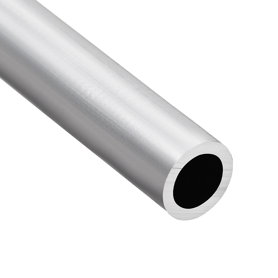 300mm Length 10mm OD 7mm ID 6063 Seamless Aluminum Round Straight Tubes