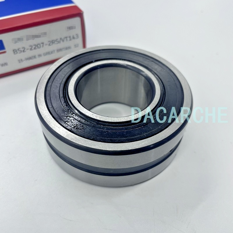 NEW BS2-2207-2RS/VT143 spherical roller bearing #DW free shipping