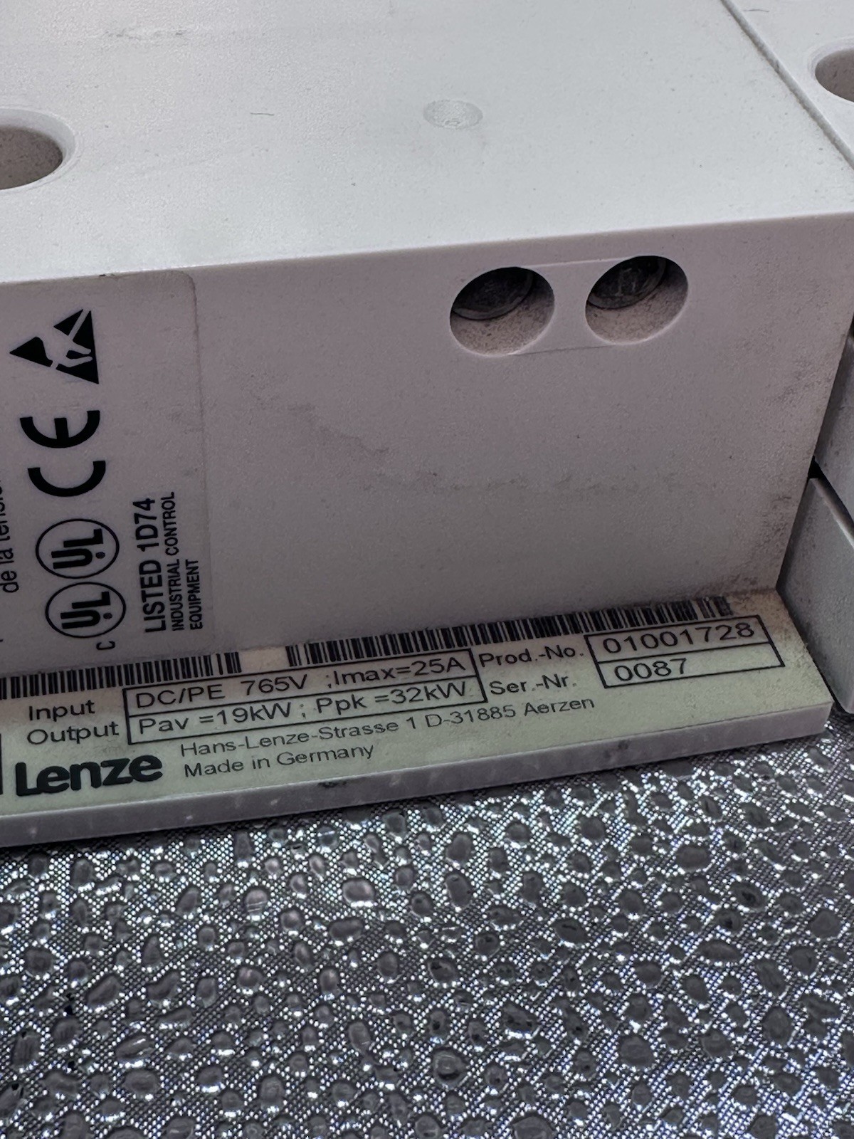 LENZE,EMB9352-E,BRAKE MODULE SERVO DRIVE