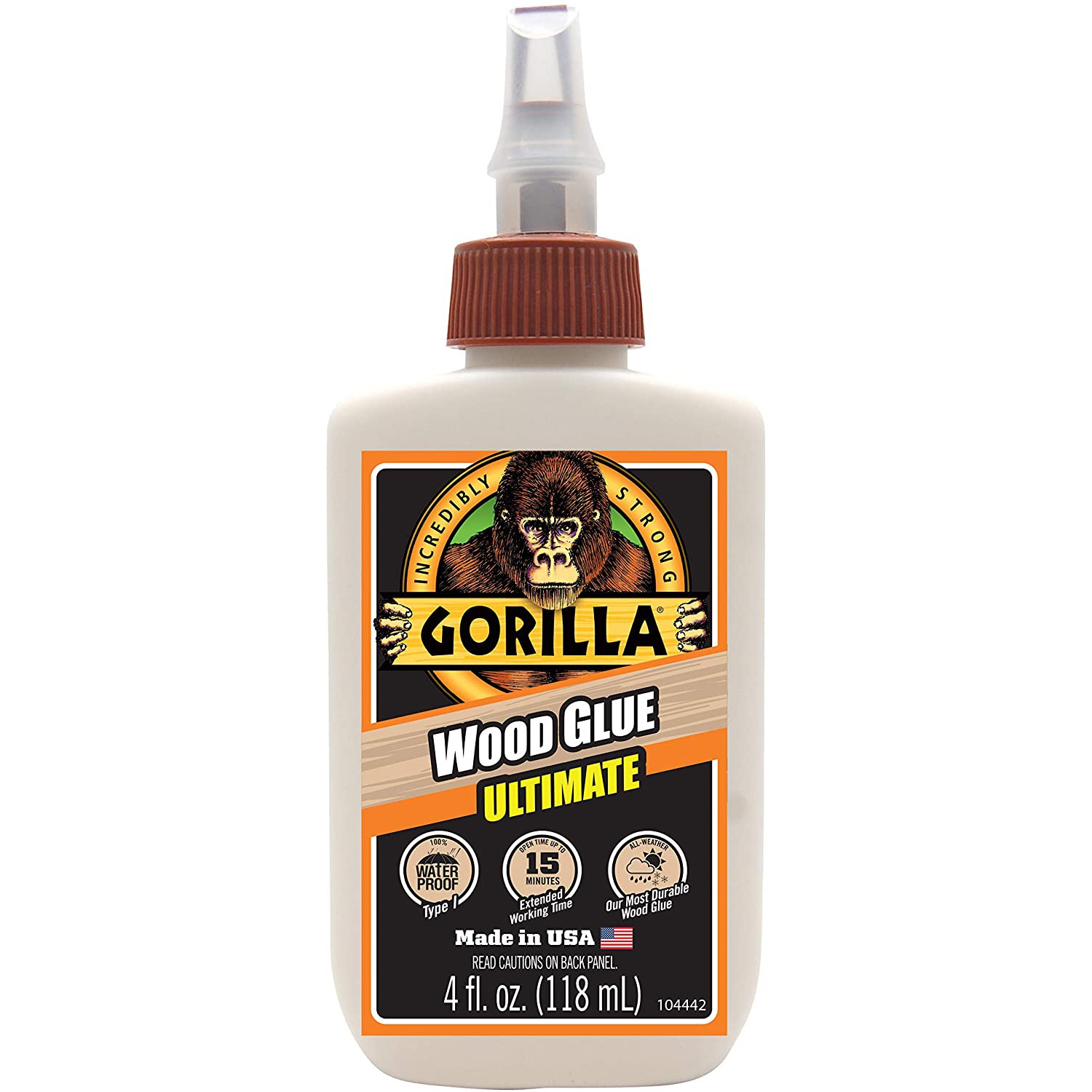 Gorilla Wood Glue Ultimate: 4 oz. bottle (White)