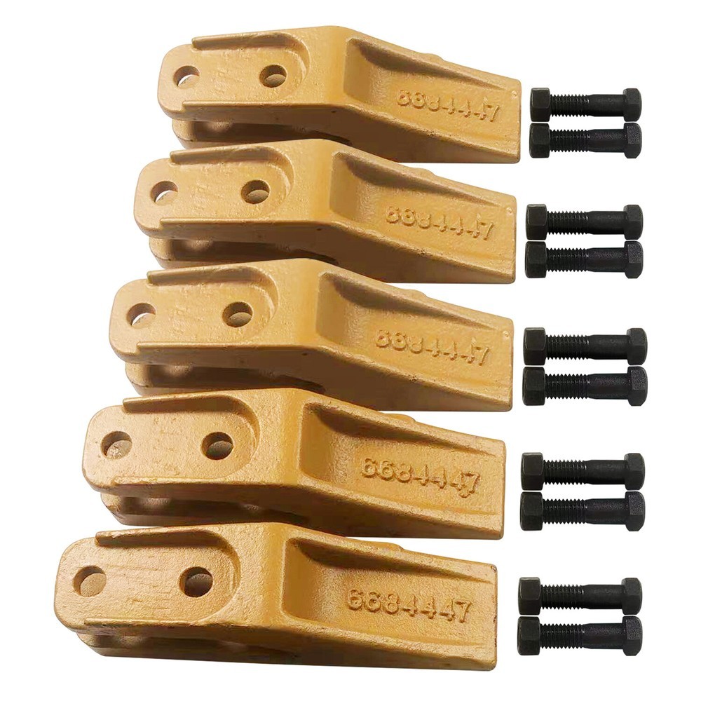 6684447 Bucket Teeth Skid Steer Backhoe Bolt On Tooth Unitooth – 5 PK