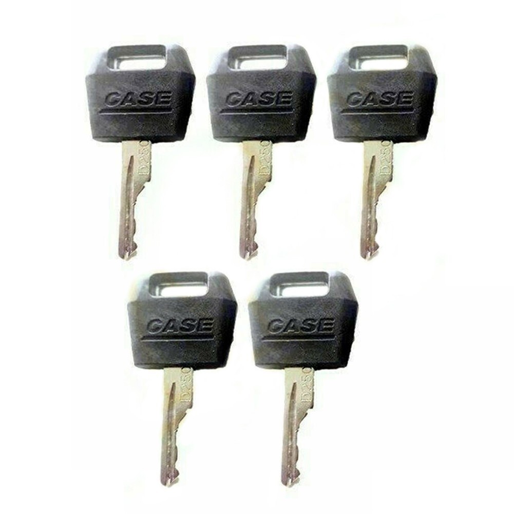 set of 5 Ignition key for Case Tractor BACKHOE LOADER Dozer Skid Steer Combine