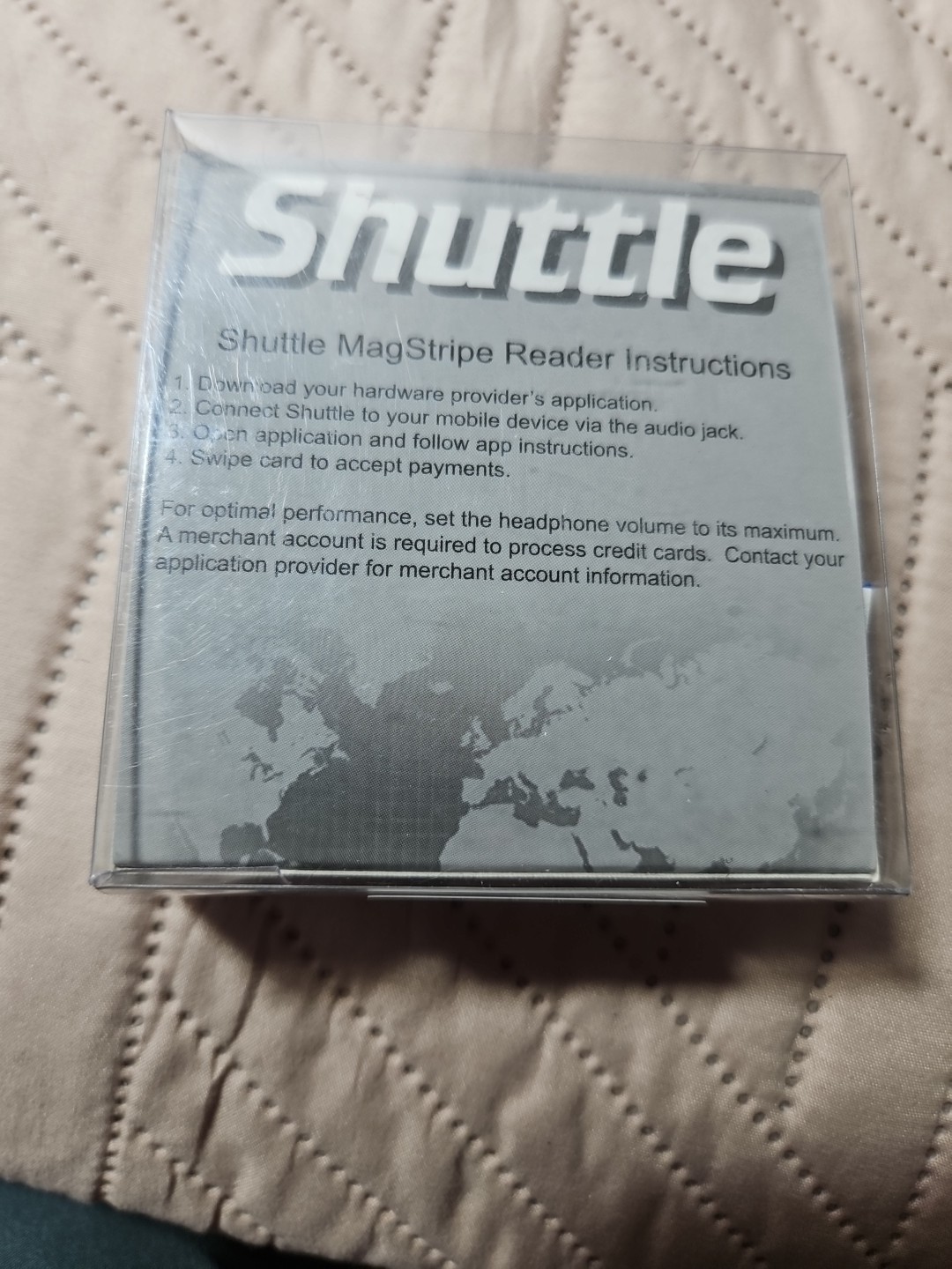 ID TECH Shuttle Mobile MagStripe Credit Card Reader for Authorize.Net AUTH.NET