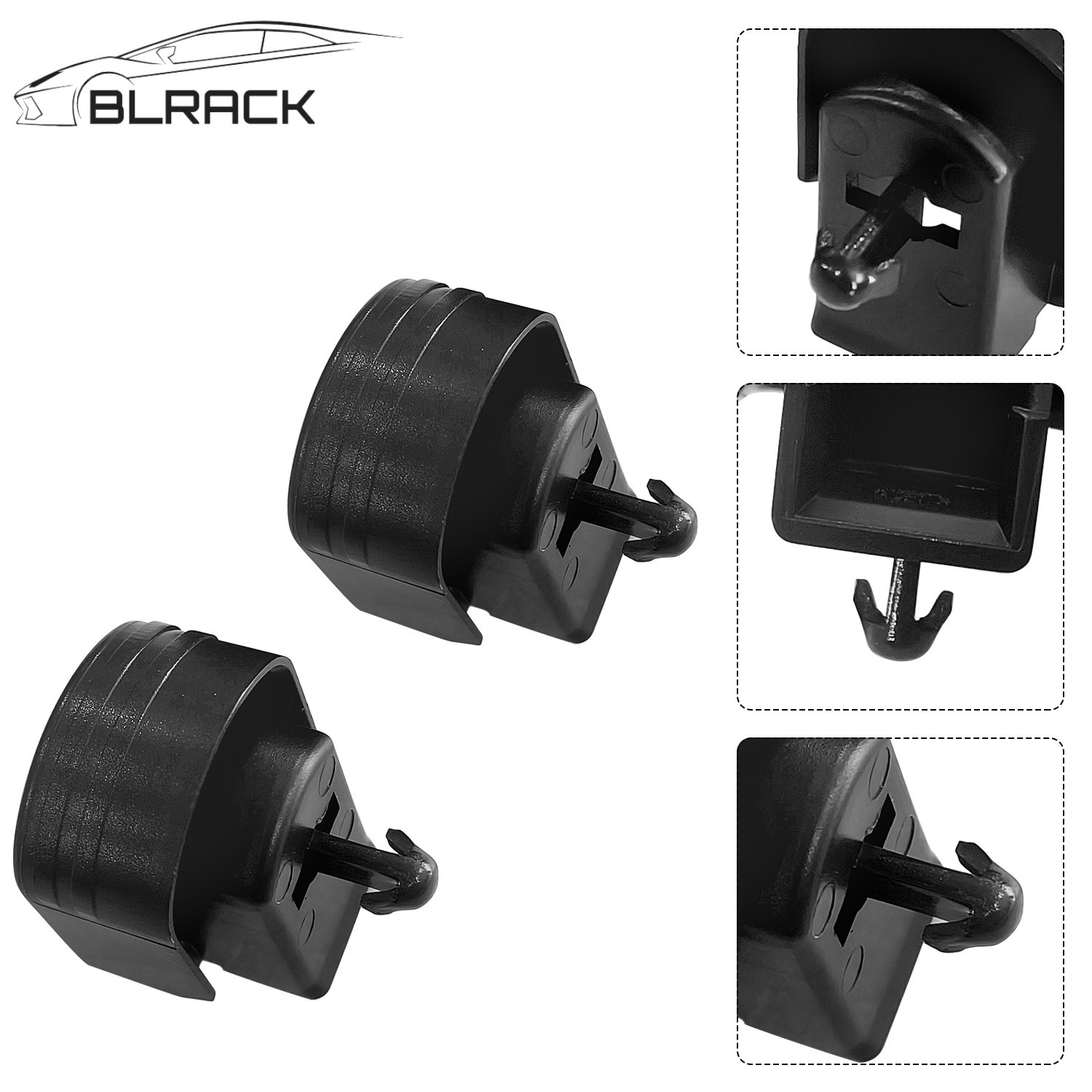 2PCS Rear Right Tailgate Hinge Bushing 66143-04021 For 2016-2023 Toyota Tacoma