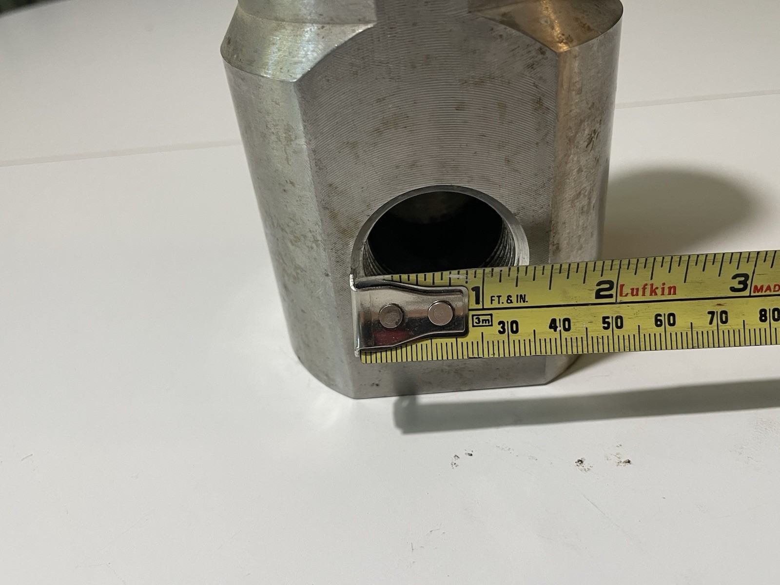 Industrial Hydraulic Valve Body Manifold Housing 9.75” 10 lb Appears Stainless