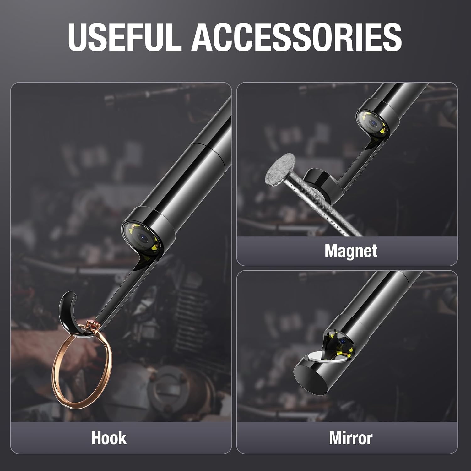 10FT / 50FT USB C Endoscope Camera Compatible with iPhone 15/16, Android Phone