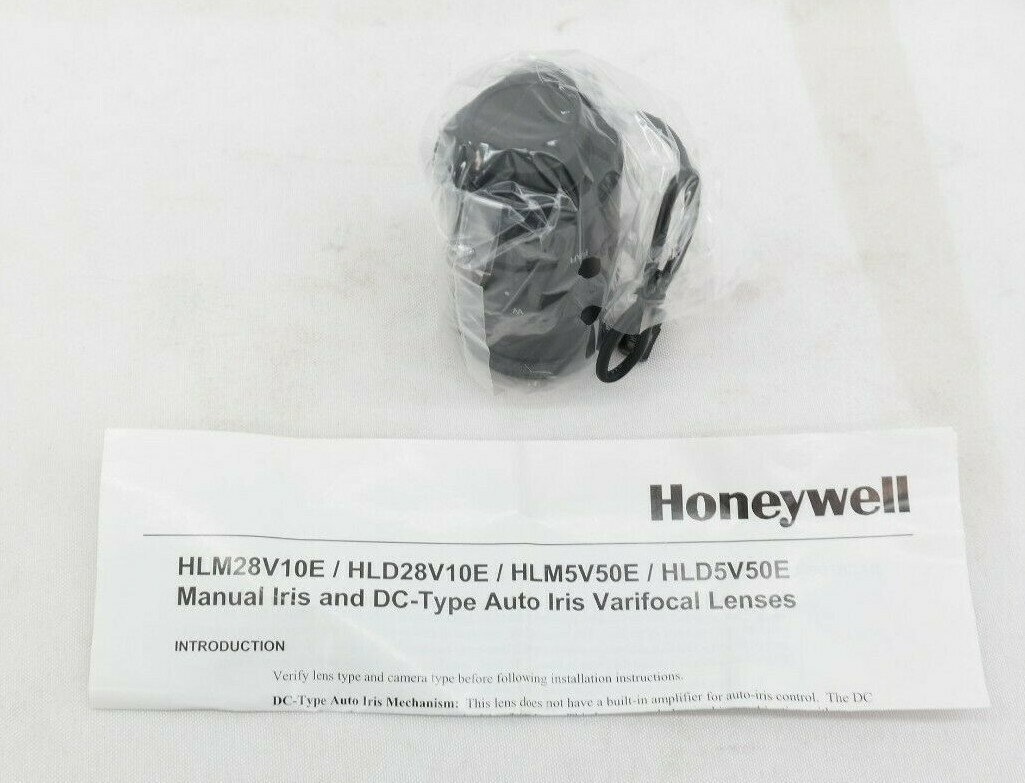 Honeywell 5-50mm 1:1.7 1/3¨ CS HLD5V50E Auto Iris Lens NaS