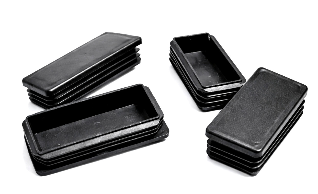 2″ X 4″ Rectangle Tubing End Plug Rectangular Plug Cap 2 Plugs per Package
