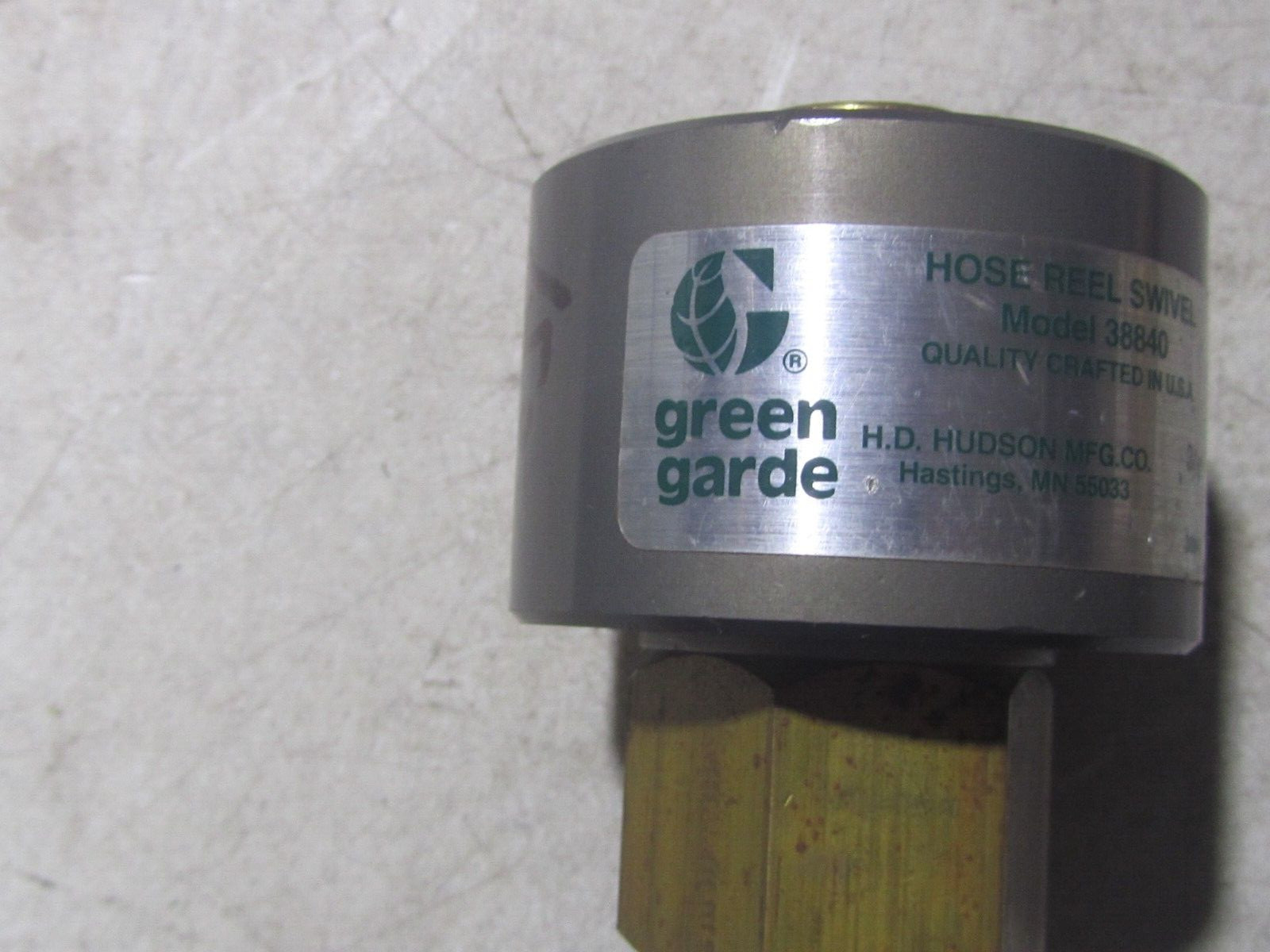NEW GREEN GARDE 90-degree 3/4″ Heavy Duty Hose Reel Swivel Assembly 38840