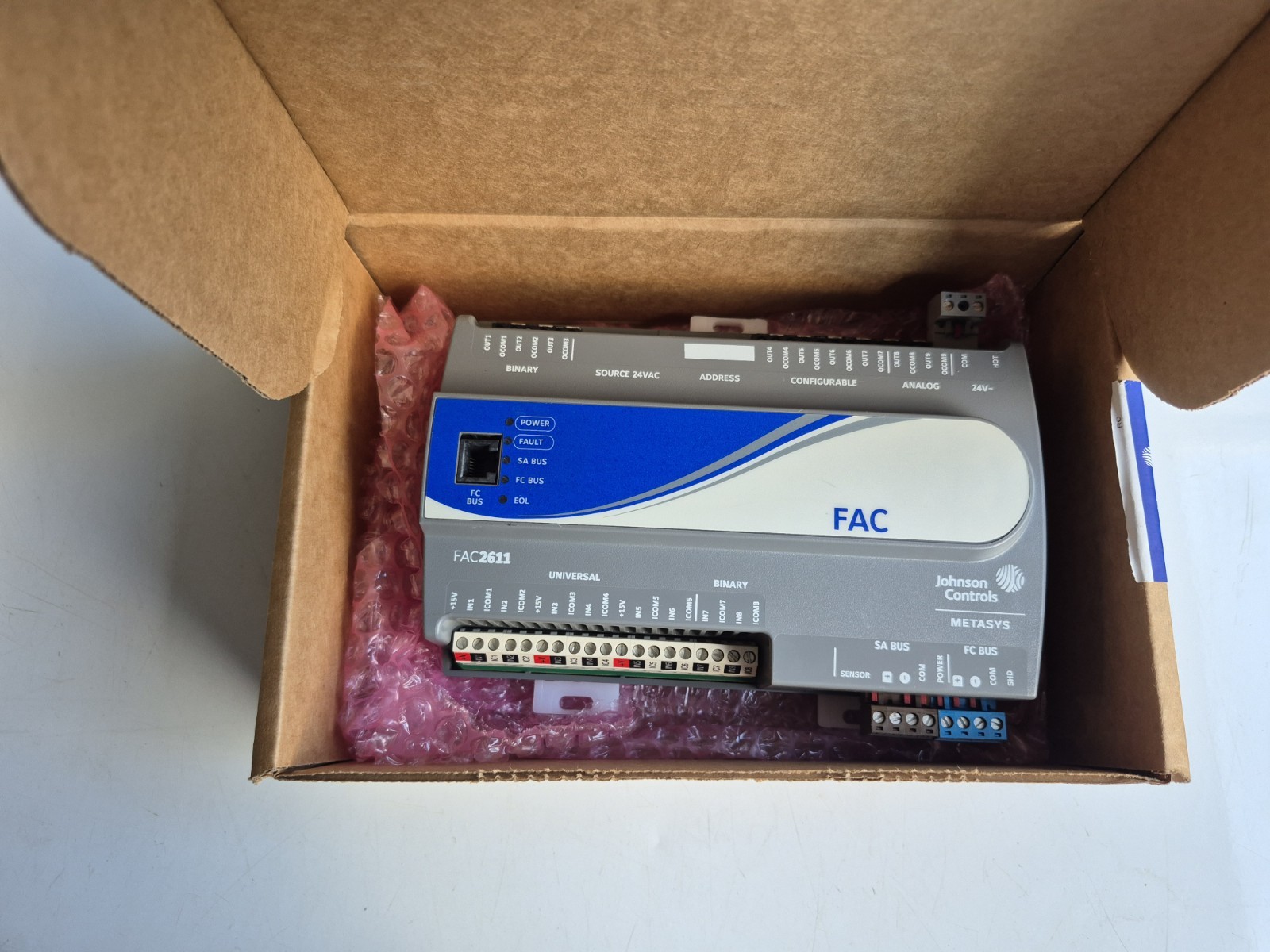 Johnson Controls MS-FAC2611-0 Controller