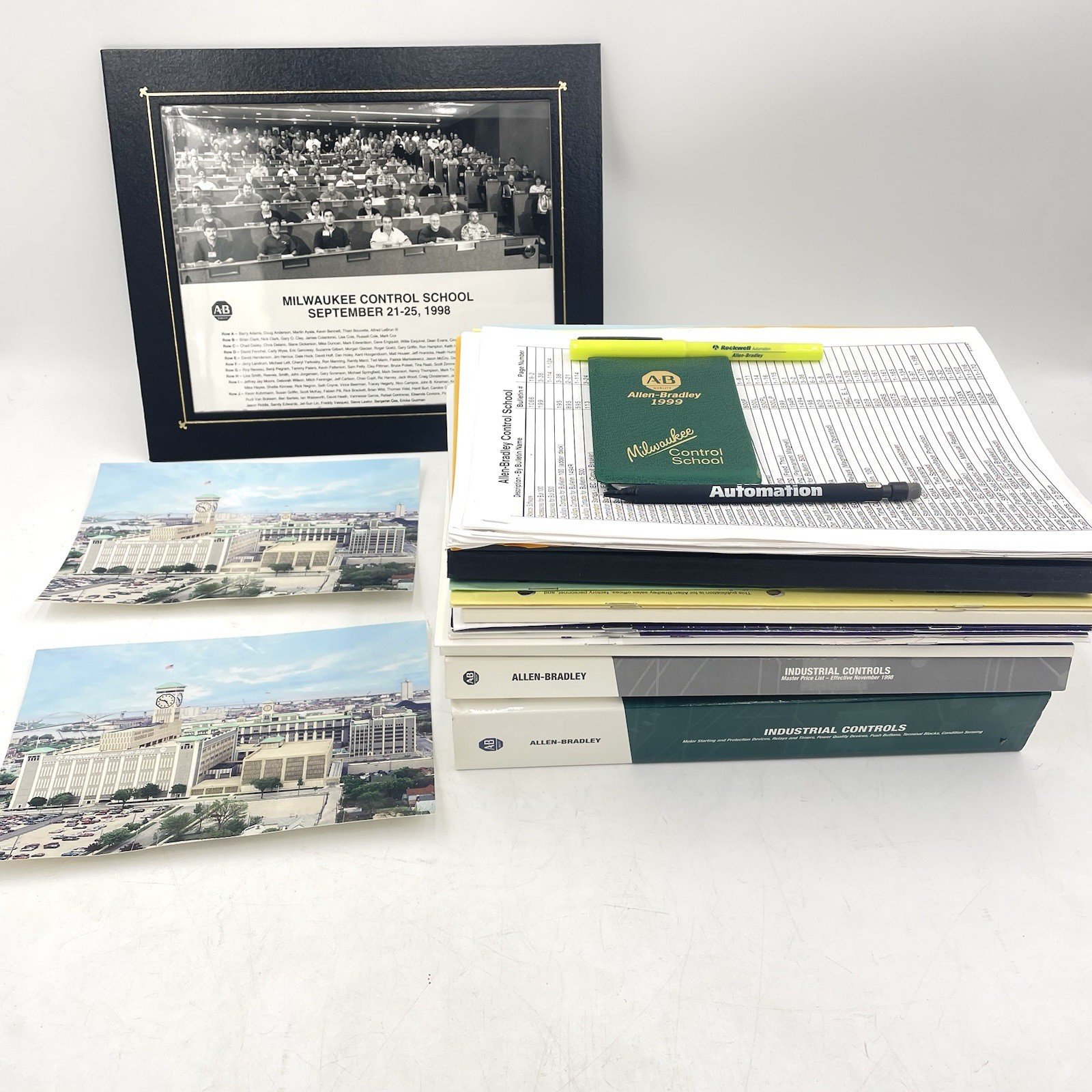 Allen-Bradley Rockwell Automation Milwaukee Control School Manuals Books