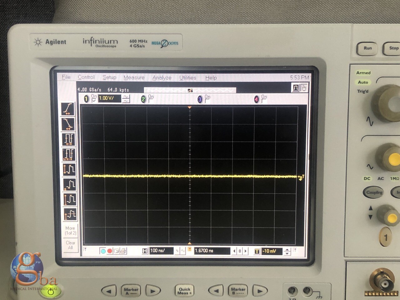 Agilent HP Philips Infiniium Oscilloscope 54831M 600 MHz 4 GSa/s