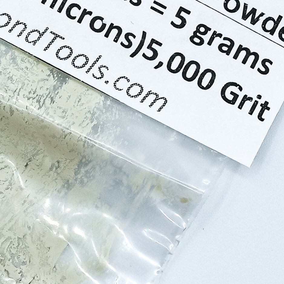 TechDiamondTools Diamond Powder 5,000 Grit 1.5-3 Microns, 25 cts = 5 Grams