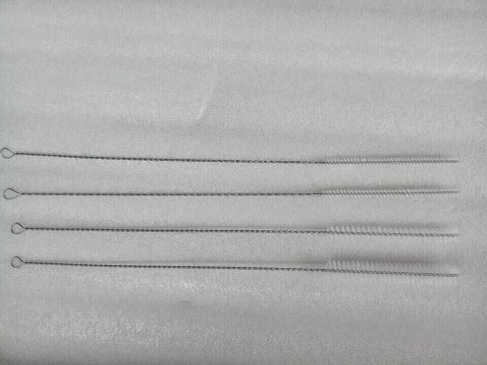 10 Piece Soft Cleaning Brush Laparoscopic Surgical Instruments Set Size 6 Inch