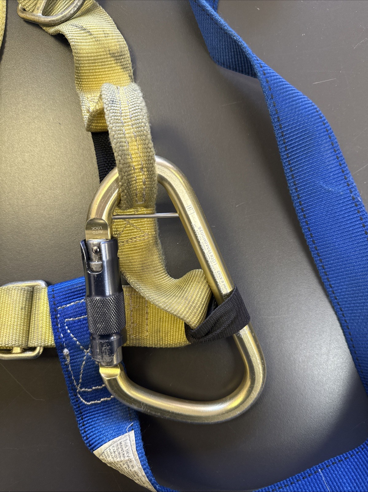 Gemtor 541Nycl-2 Rescue Harness, 36″-50″, Nylon