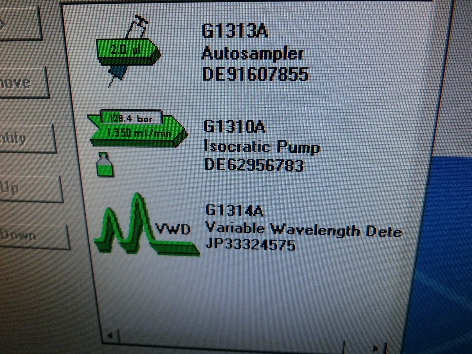 Agilent HP 1100 HPLC VWD Variable Wavelength Detector G1314A Working Tested