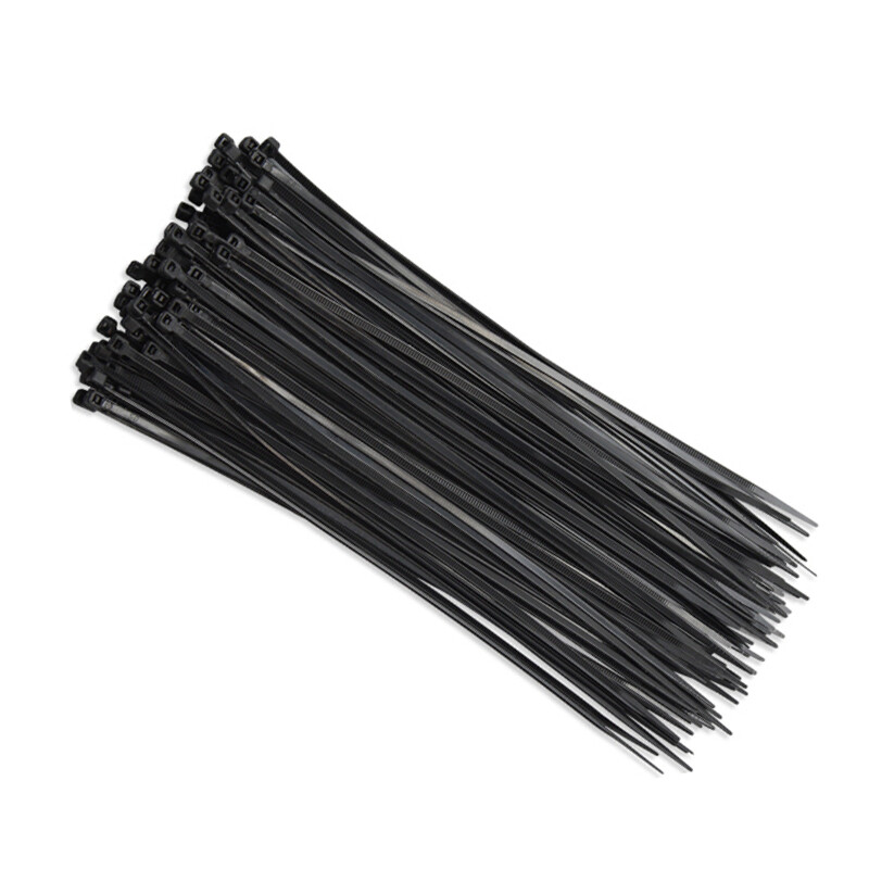 NEW 100 – 1000pcs 4″ to 24″ USA INDUSTRIAL BLACK WIRE CABLE ZIP NYLON TIE WRAPS